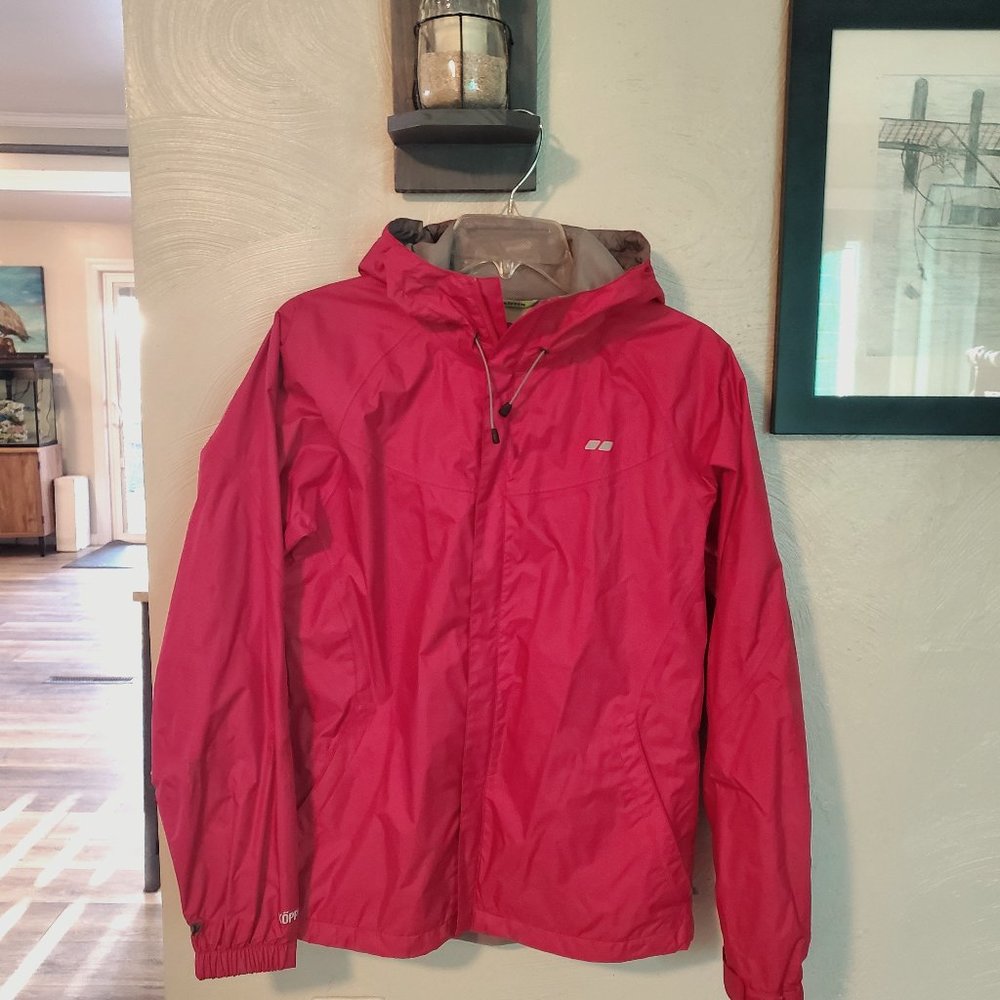 Koppen Jacket Windbreaker Full Zip Hood Waterproof Ski Winter Womens size m